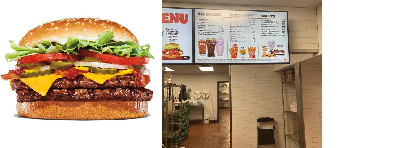 Burger King Menu