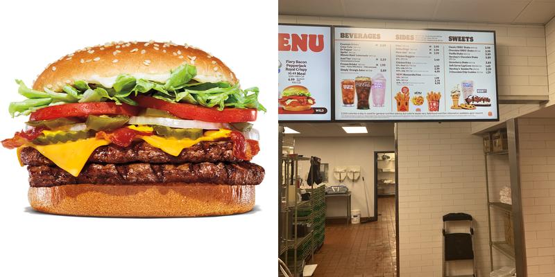 Burger King Menu