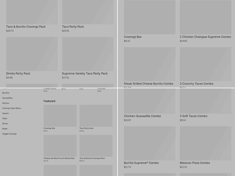 Taco Bell Menu