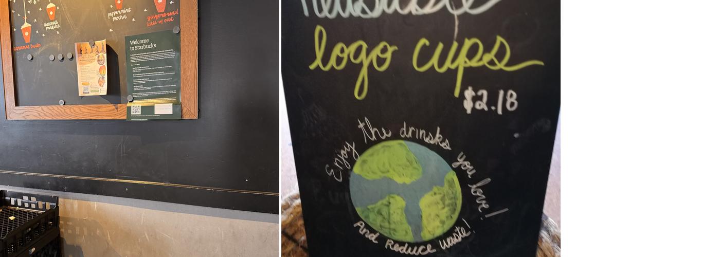Starbucks Coffee Company Menu