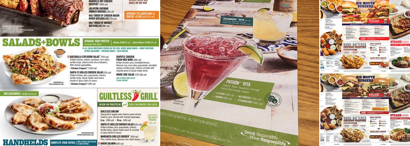 Chili's Grill & Bar Menu