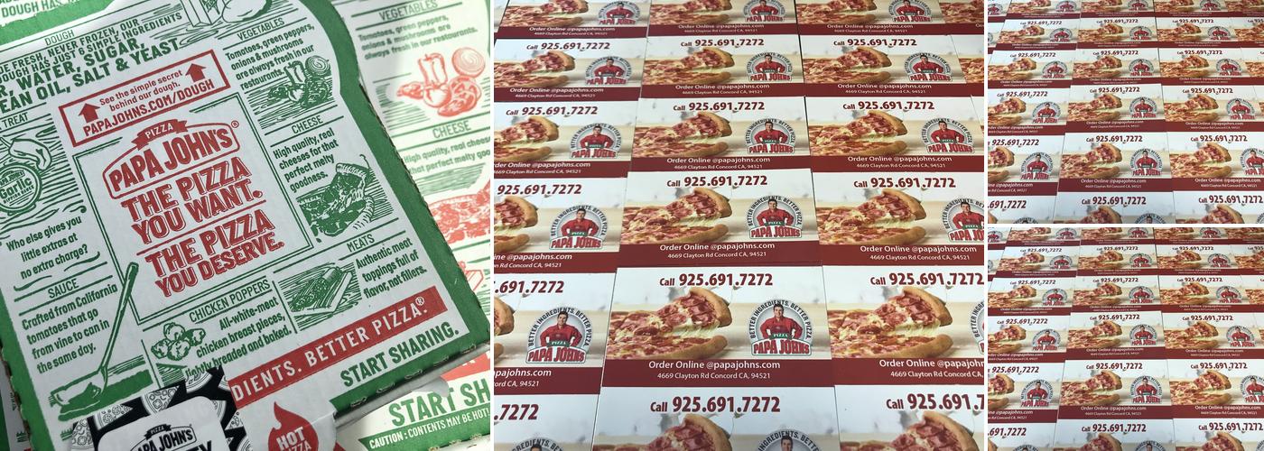 Papa John's Pizza Menu