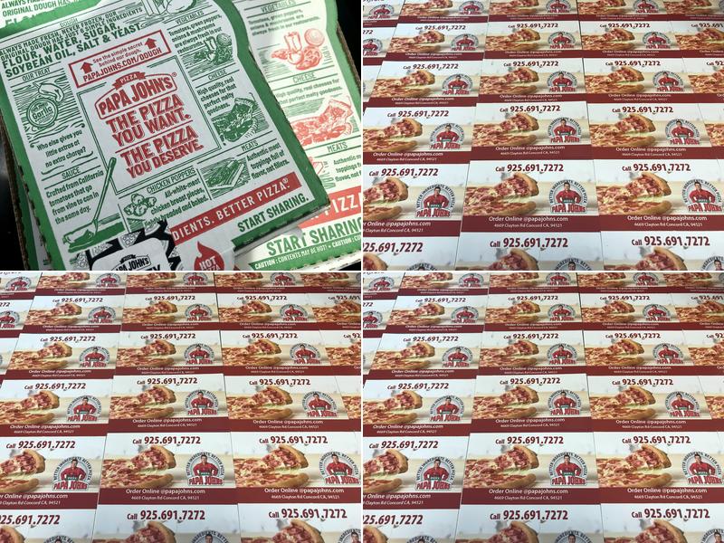 Papa John's Pizza Menu