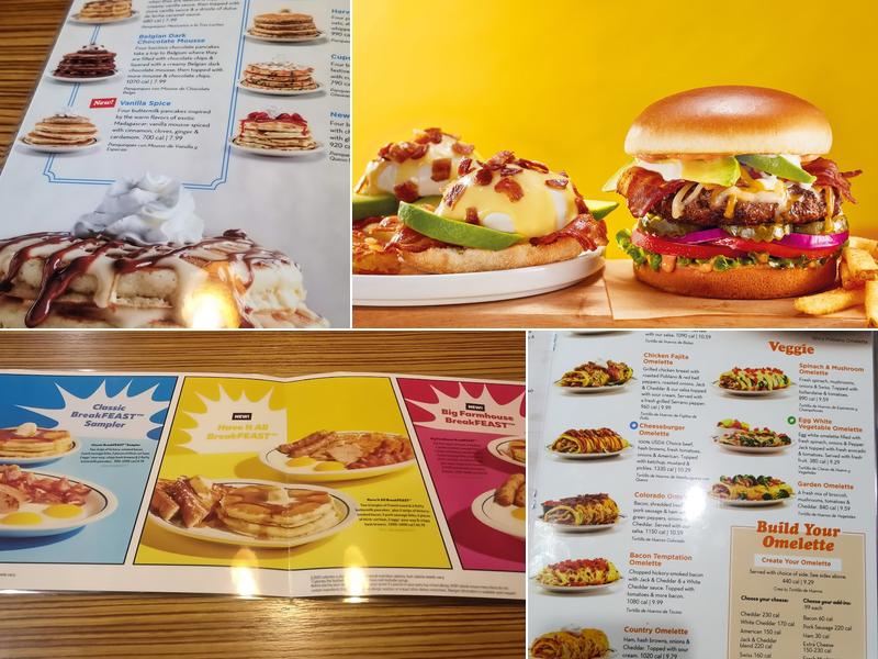 IHOP Menu