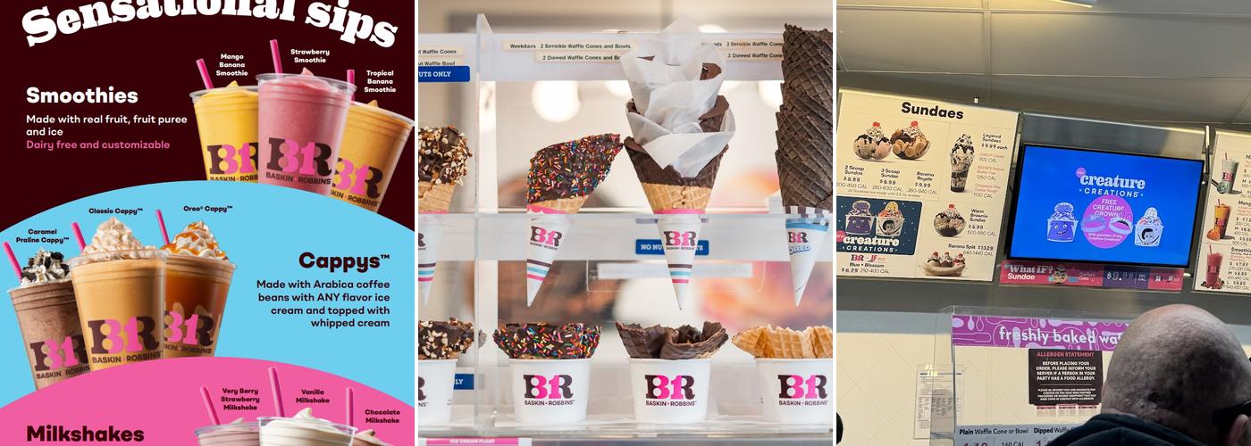 Baskin-Robbins Menu