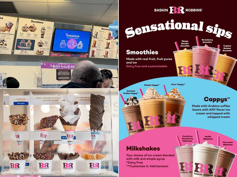 Baskin-Robbins Menu