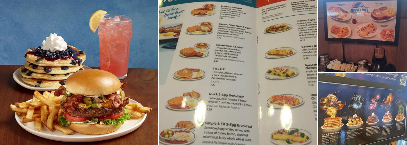 IHOP Menu