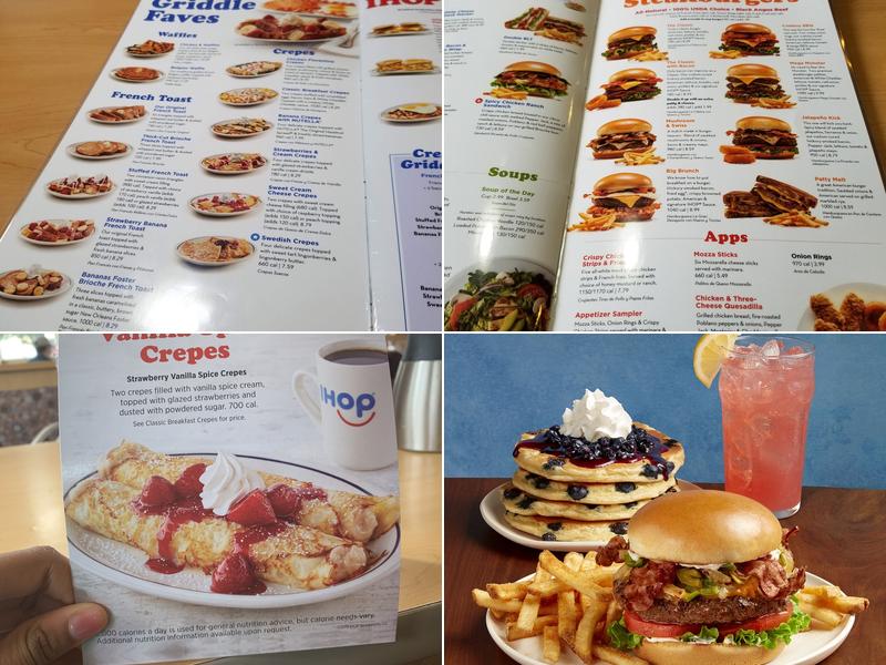 IHOP Menu