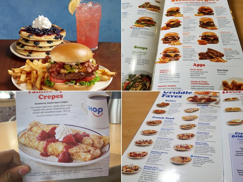 IHOP Menu