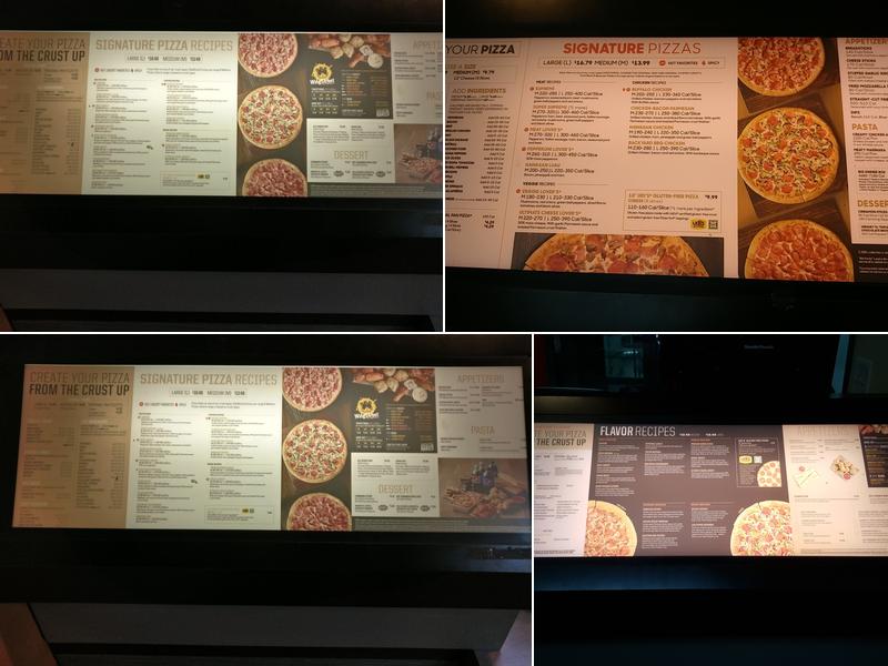 Pizza Hut Menu