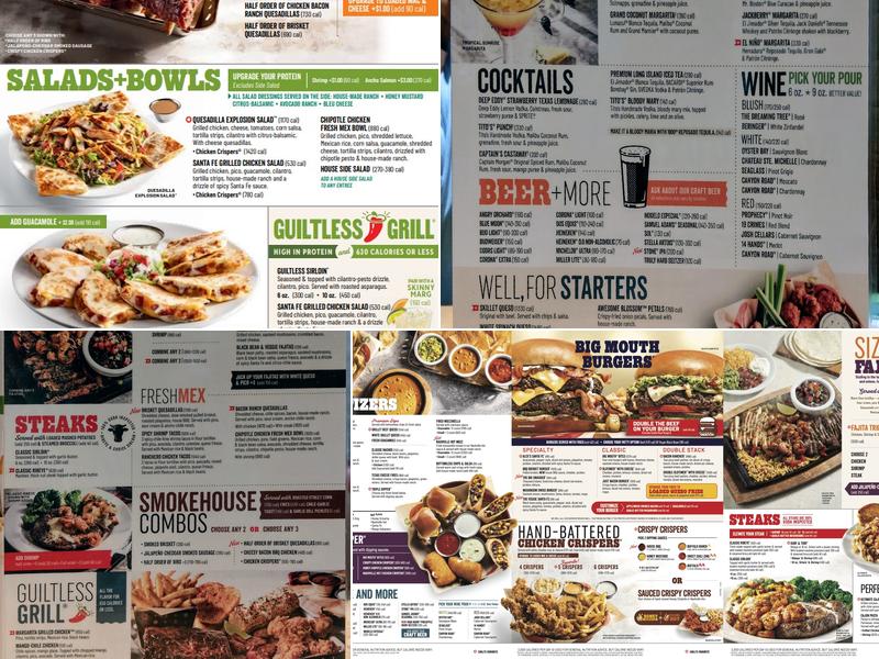 Chili's Grill & Bar Menu