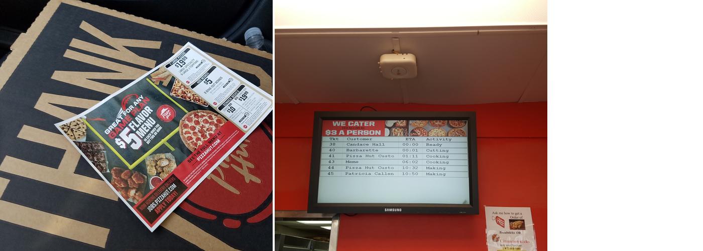 Pizza Hut Menu