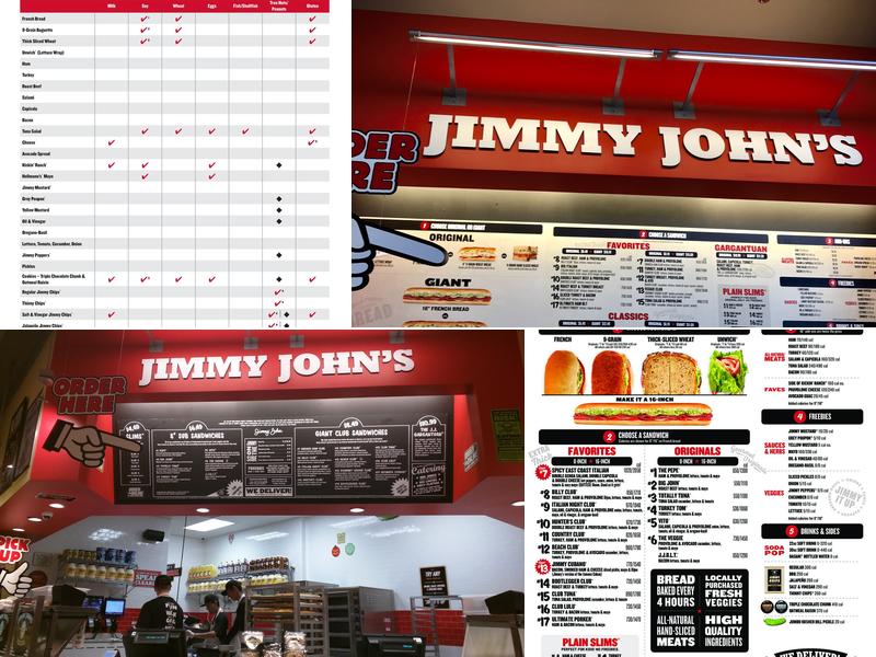 Jimmy John's Menu