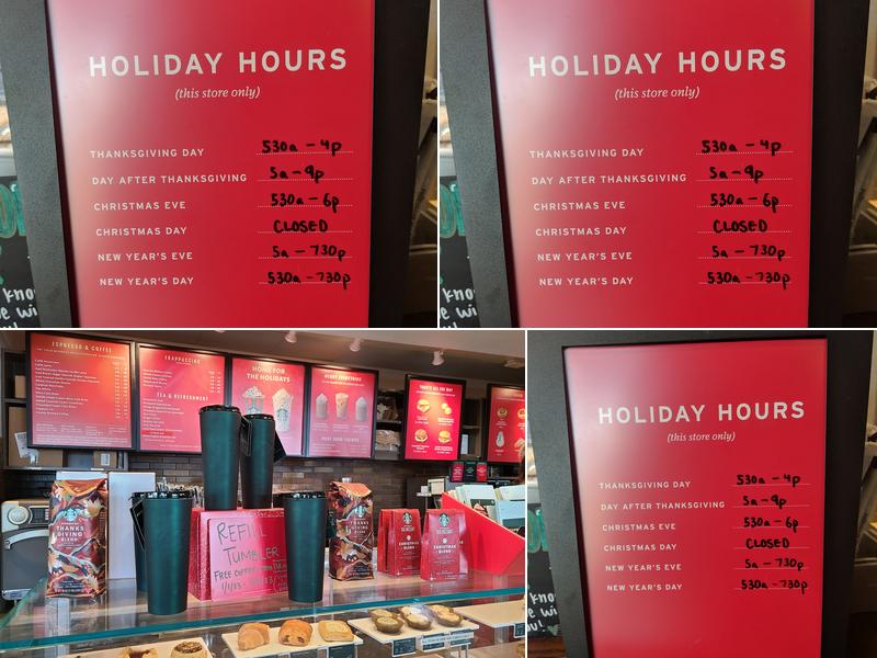 Starbucks Menu