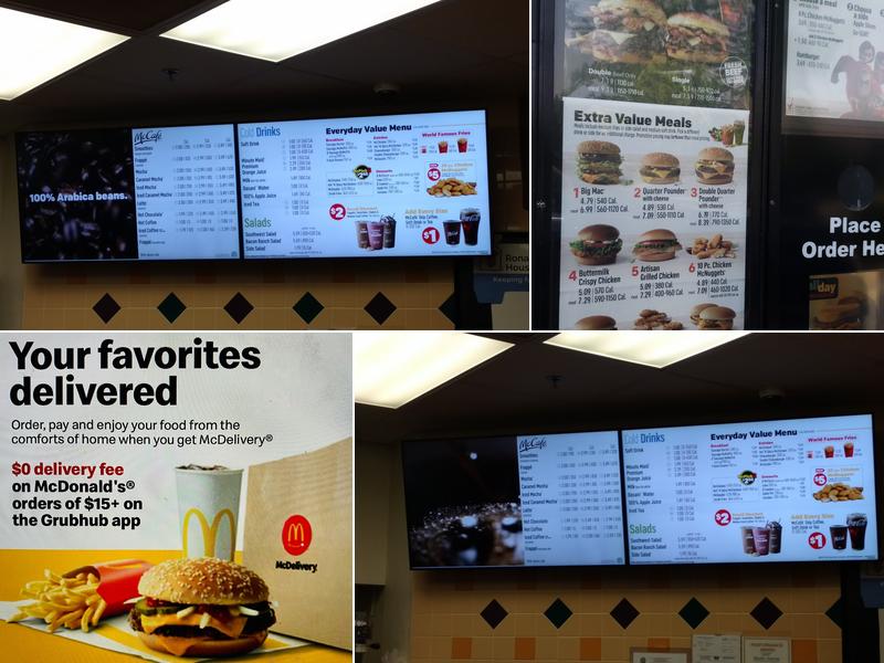 McDonald's Menu