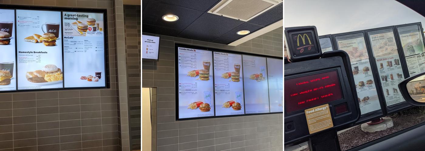 McDonald's Menu