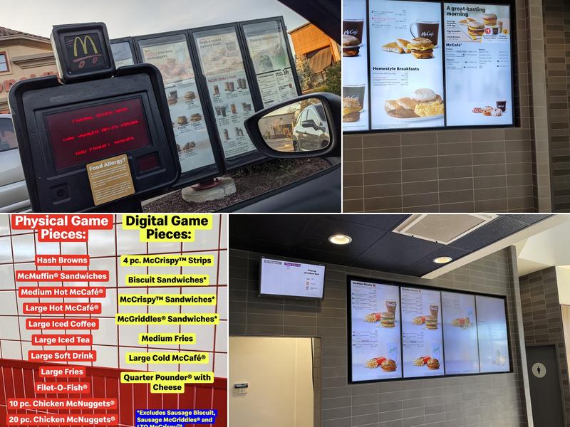 McDonald's Menu