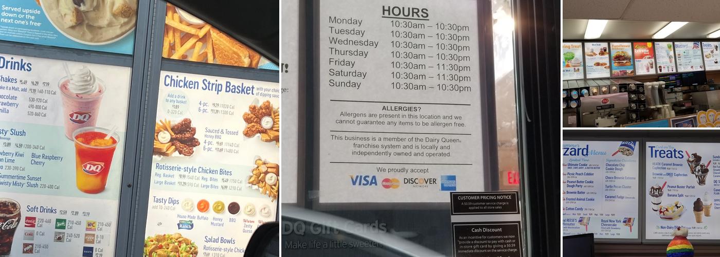 Dairy Queen Grill & Chill Menu