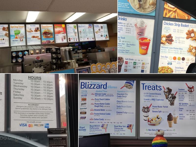 Dairy Queen Grill & Chill Menu