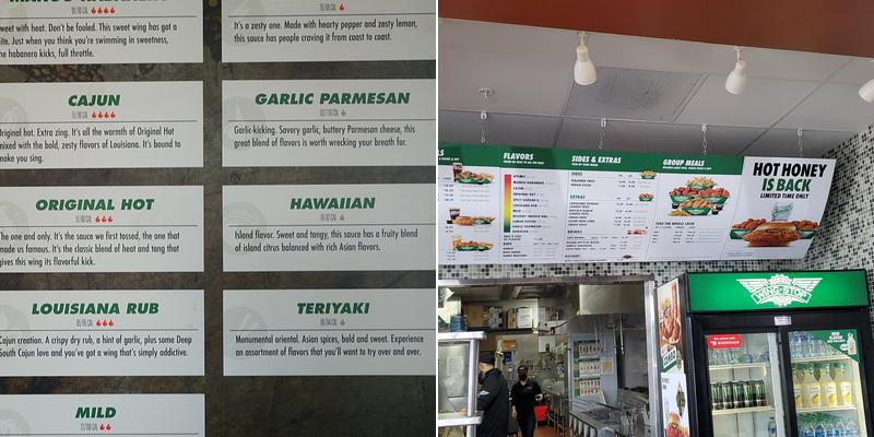 Wingstop Menu