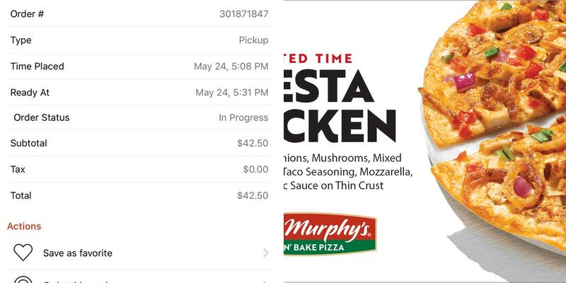 Papa Murphy's | Take 'N' Bake Pizza Menu