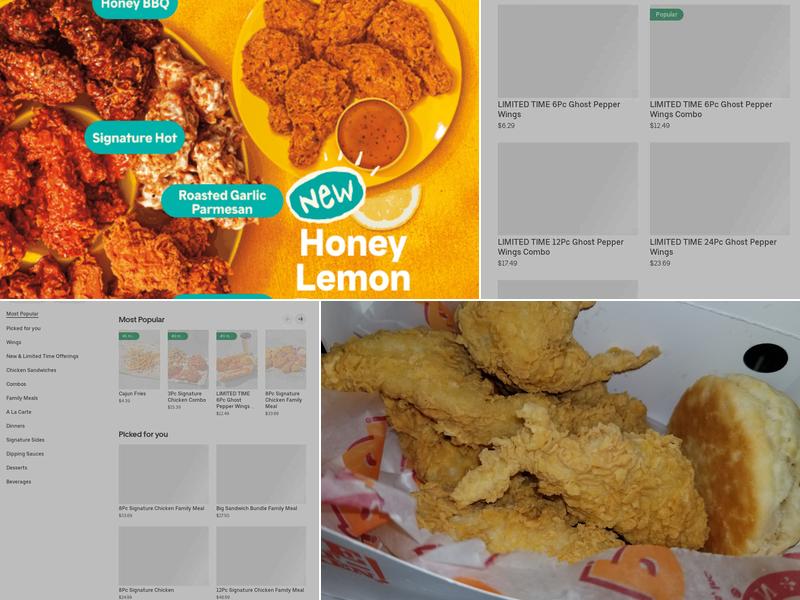 Popeyes Louisiana Kitchen Menu