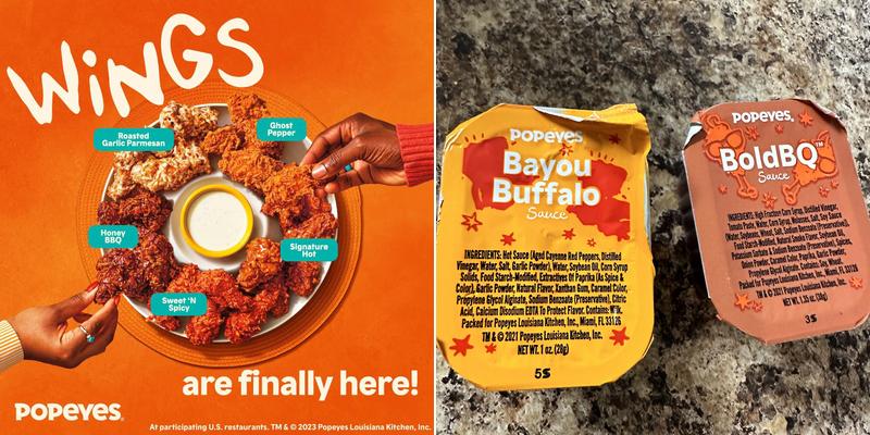 Popeyes Louisiana Kitchen Menu