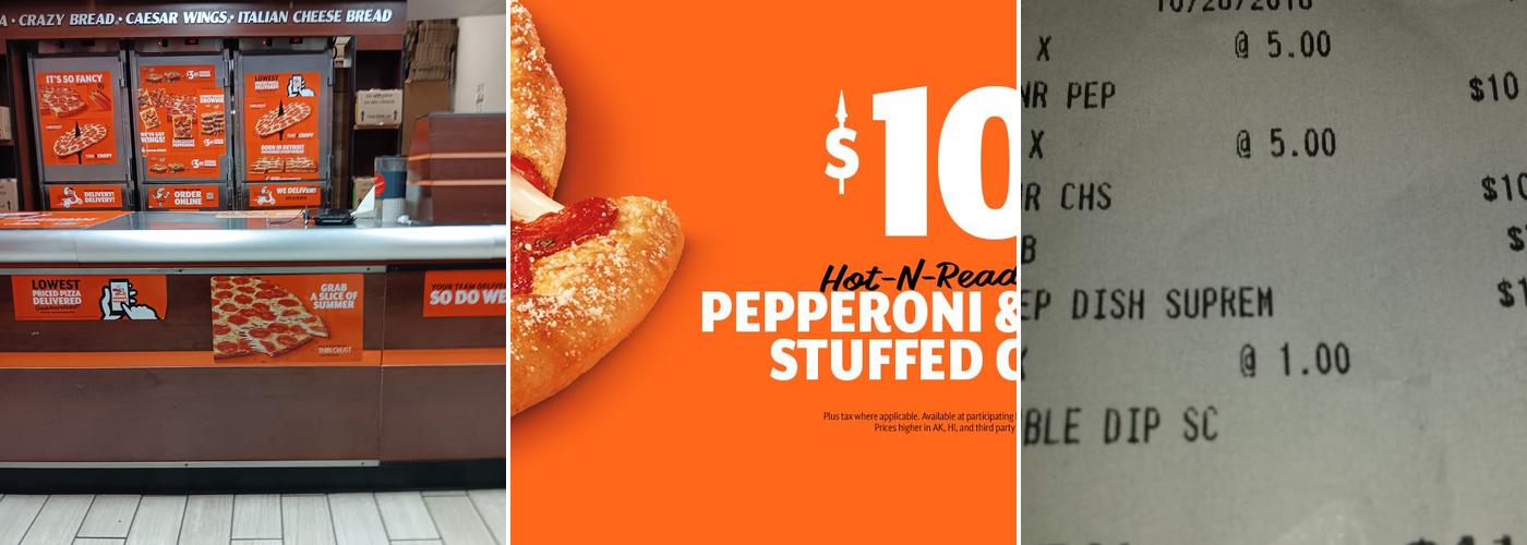 Little Caesars Pizza Menu