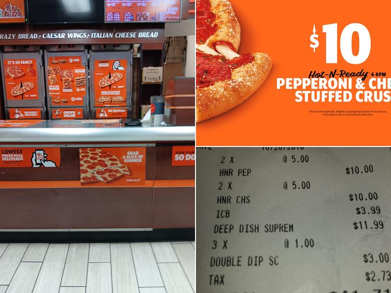 Little Caesars Pizza Menu
