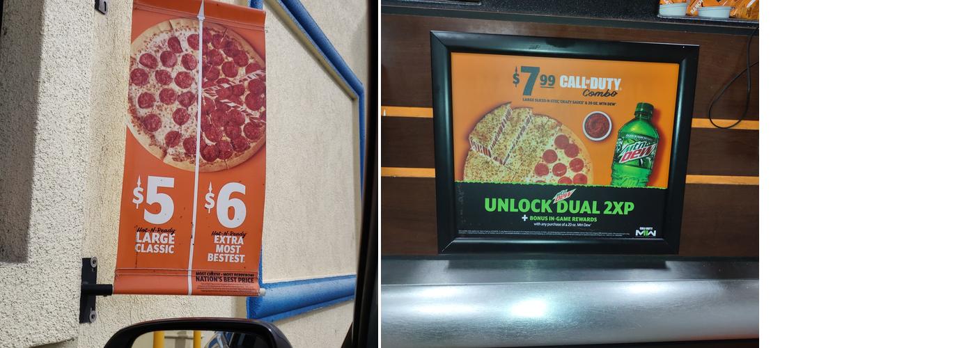 Little Caesars Pizza Menu