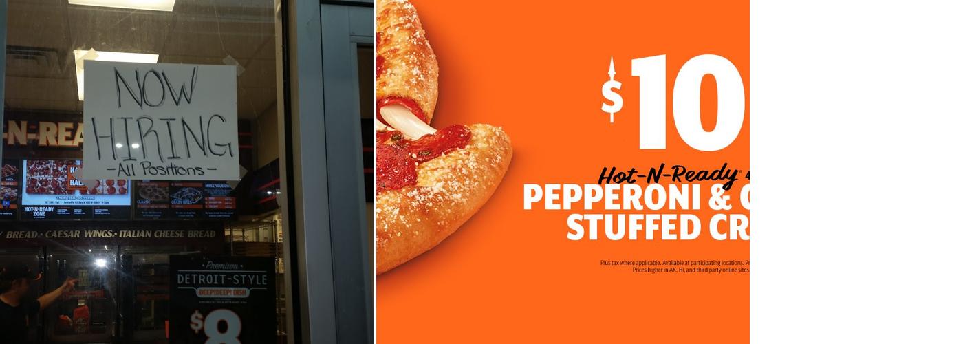 Little Caesars Pizza Menu