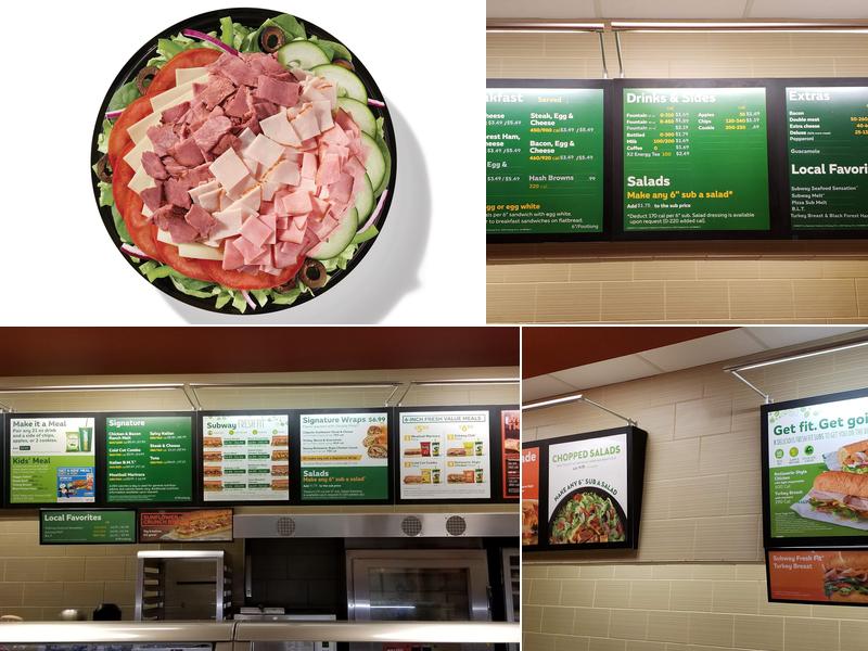 Subway Menu