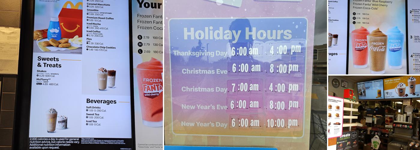 McDonald's Menu