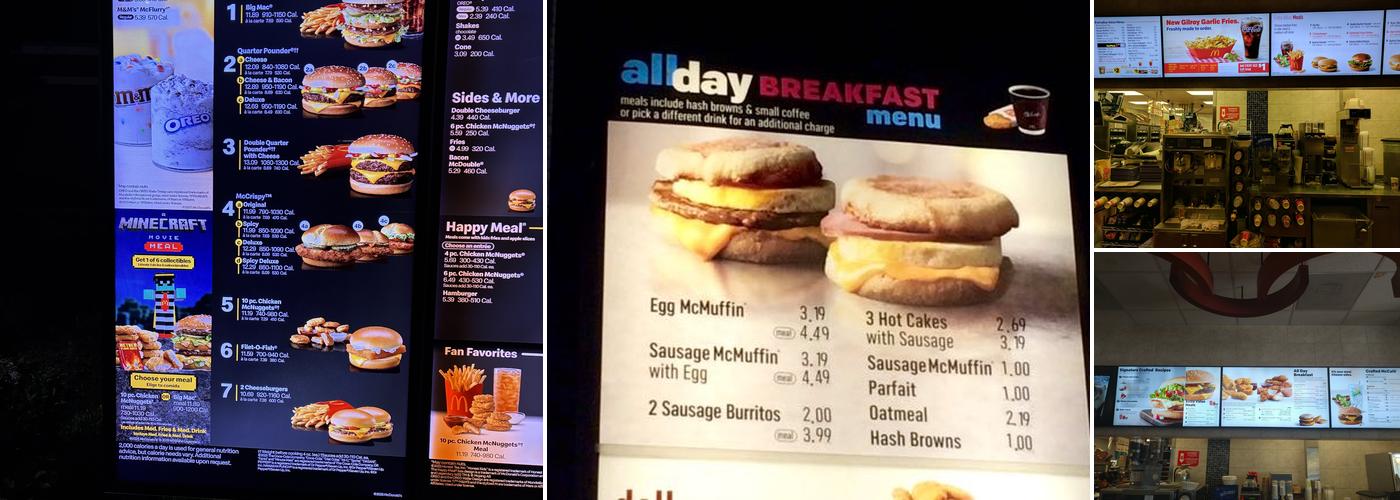 McDonald's Menu