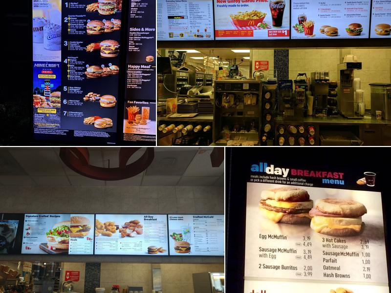 McDonald's Menu