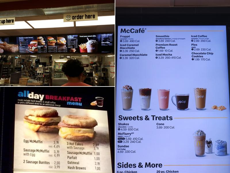 McDonald's Menu