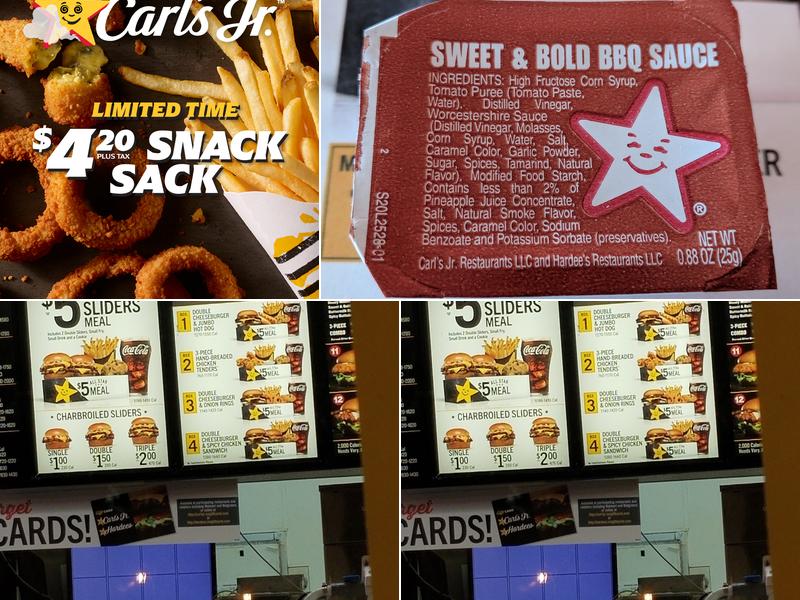 Carl's Jr. Menu