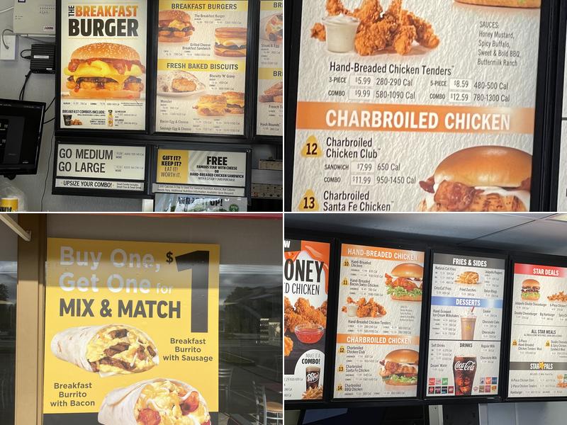 Carl’s Jr. Menu