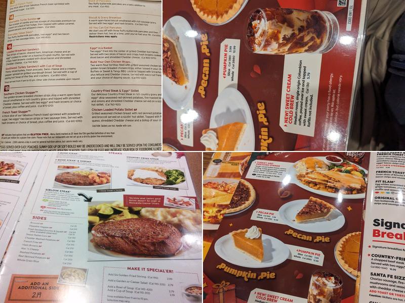 Denny's Menu