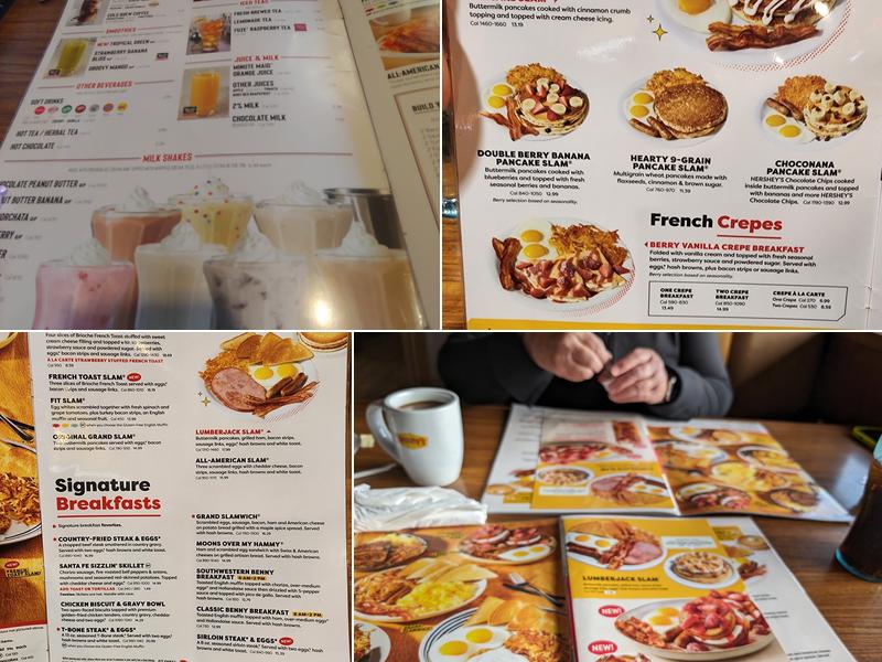 Denny's Restaurant Menu