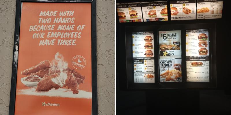 Hardee’s Menu