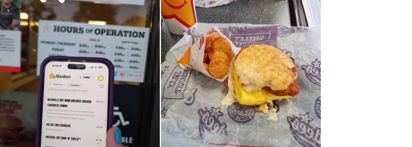 Hardee's Menu