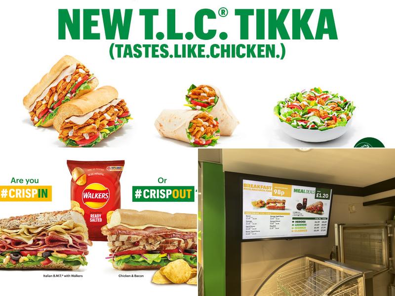 Subway Menu