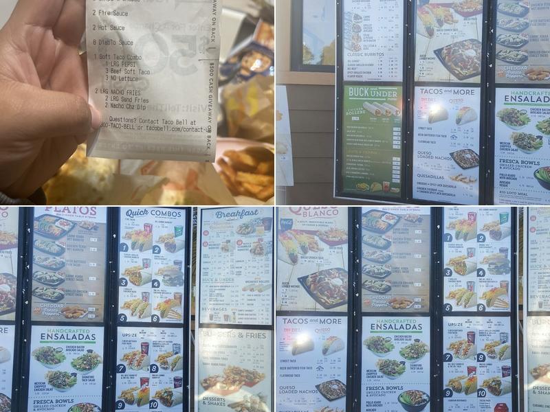 Taco Bell Menu