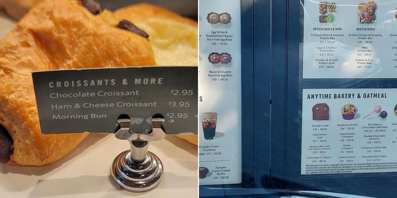 Starbucks Menu