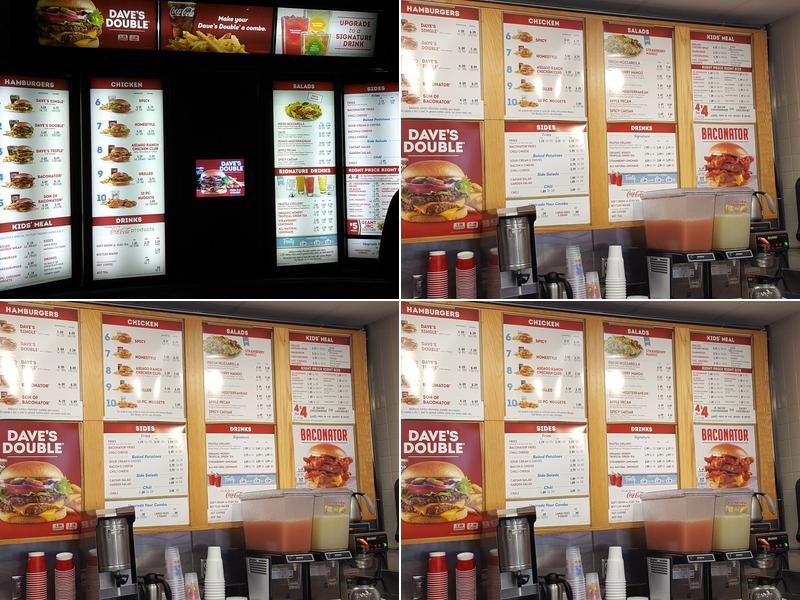 Wendy's Menu