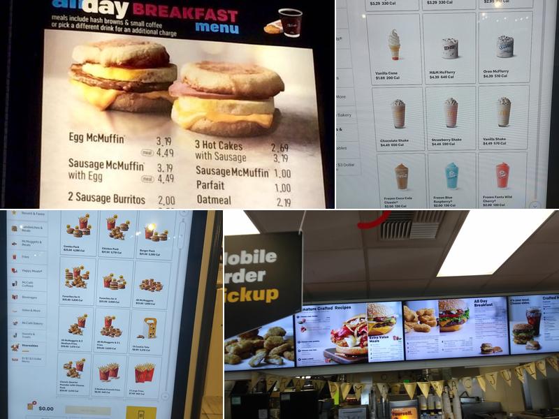 McDonald's Menu