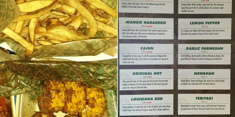 Wingstop Menu
