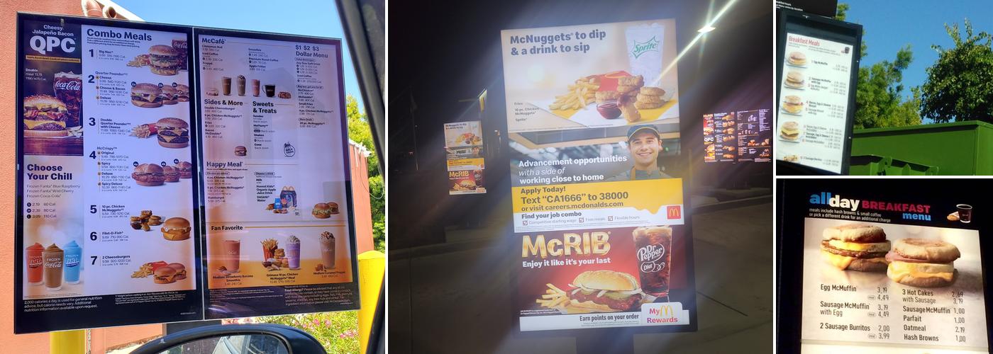 McDonald's Menu