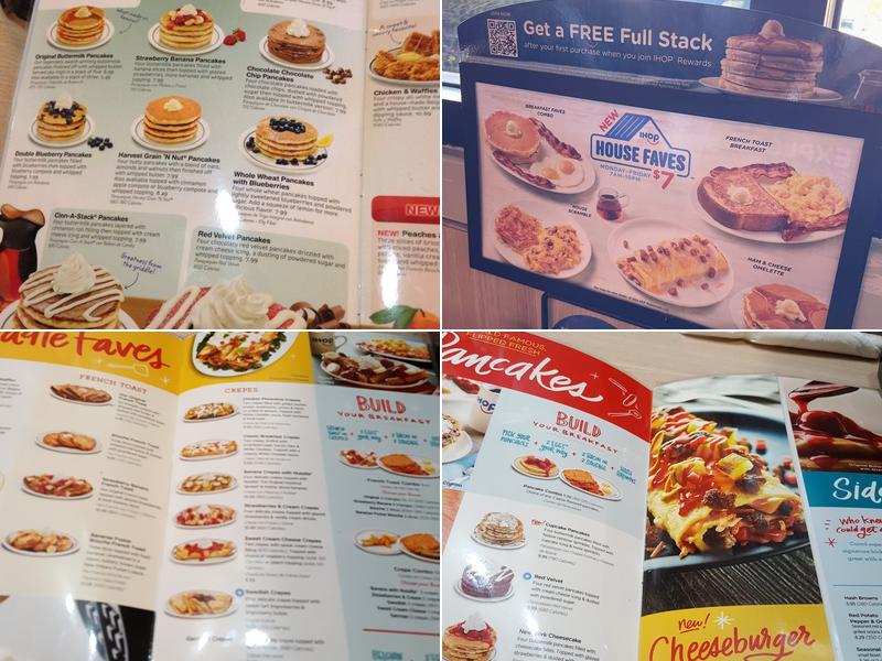 IHOP Menu